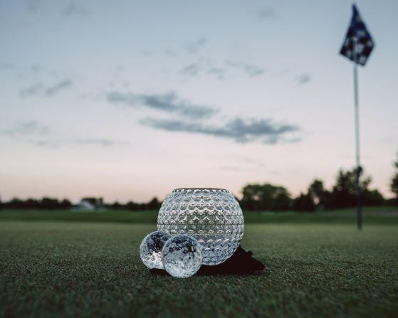Golf Ball Whiskey Glass, Set of two – JEM GLASS