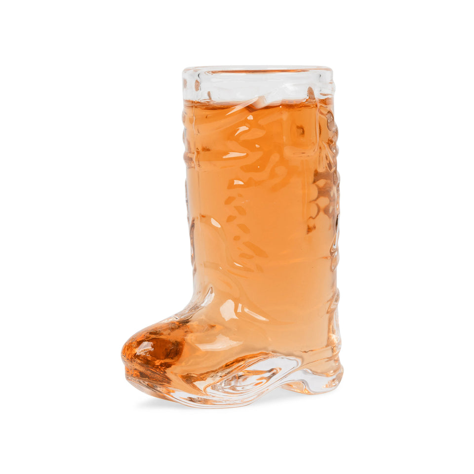 Personalized Cowboy Boot Shot Glass Set, Real Glass - Cowgirl Bachelorette Party Gifts, Western Themed Party Decorations, Cowboy Theme Party