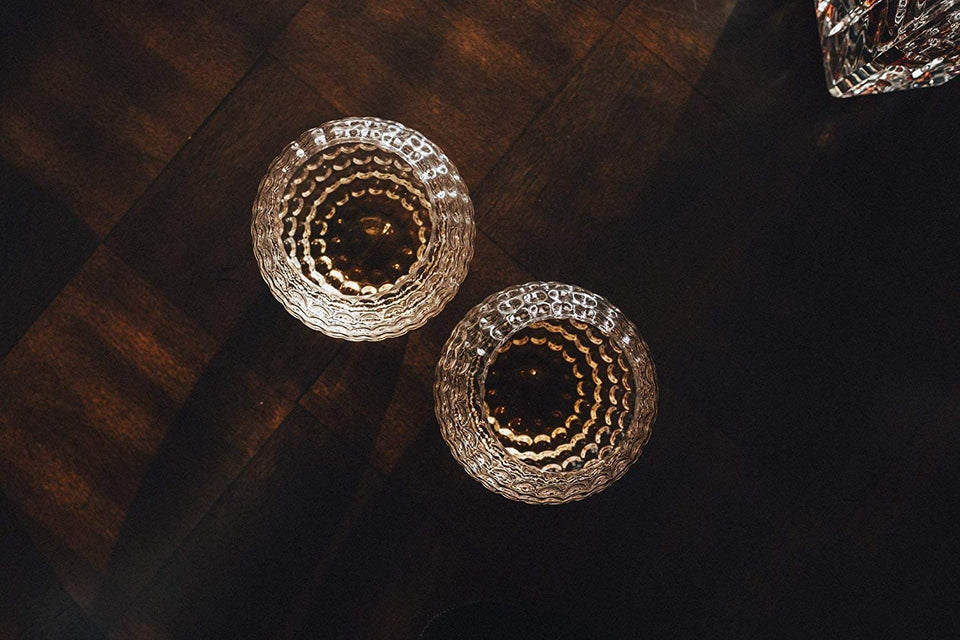 Golf Ball Whiskey Glass, Set of two - Gemsho Glass