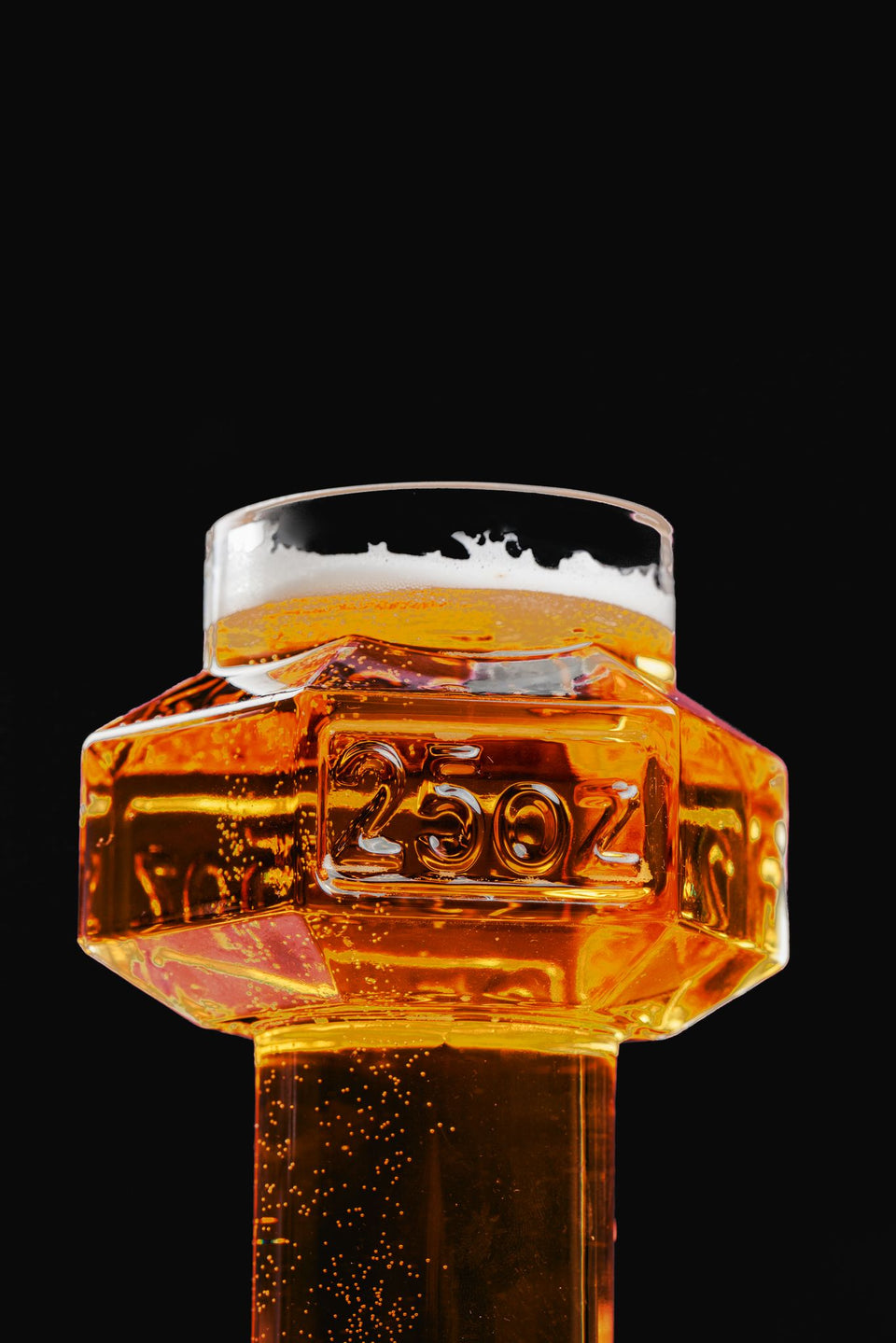 Dumbbell Beer Glasses, Set of 2 - Gemsho Glass